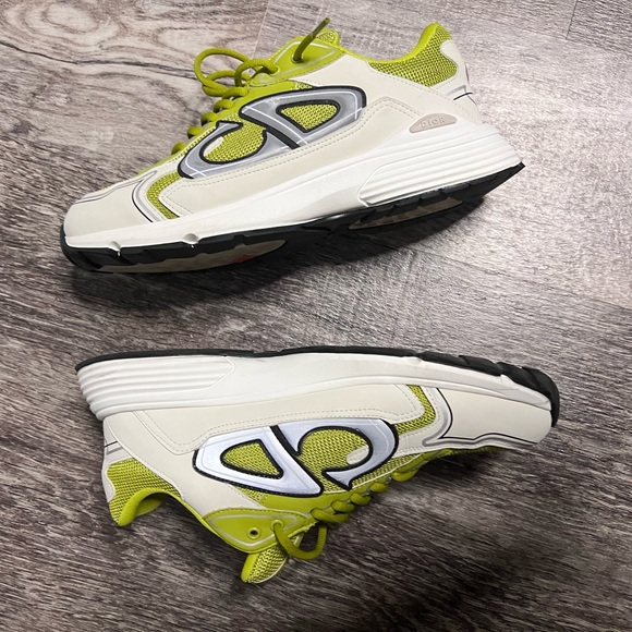 Dior B30 Sneakers Lime Green Sz 44__ men’s 10 - Picture 4 of 13
